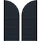 Ekena Millwork Americraft 6-Board (3 Batten) Wood Joined Board-n-Batten Shutters w/ Arch Top, ARW401BQ621X77OBH, PR ARW401BQ621X77OBH - alternate 1